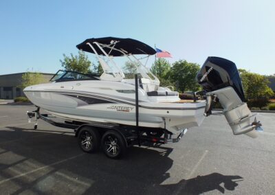 2022 Monterey M45, 300HP Verado. Sold