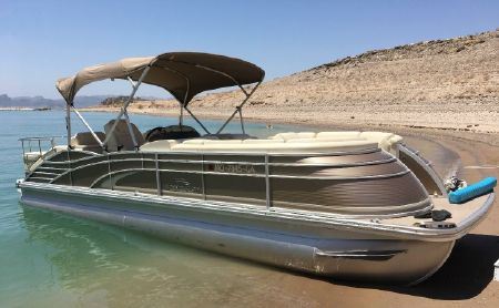 2014 Bennington 2575 QCW I/O Tritoon *Lake Of The Ozarks package*SOLD!