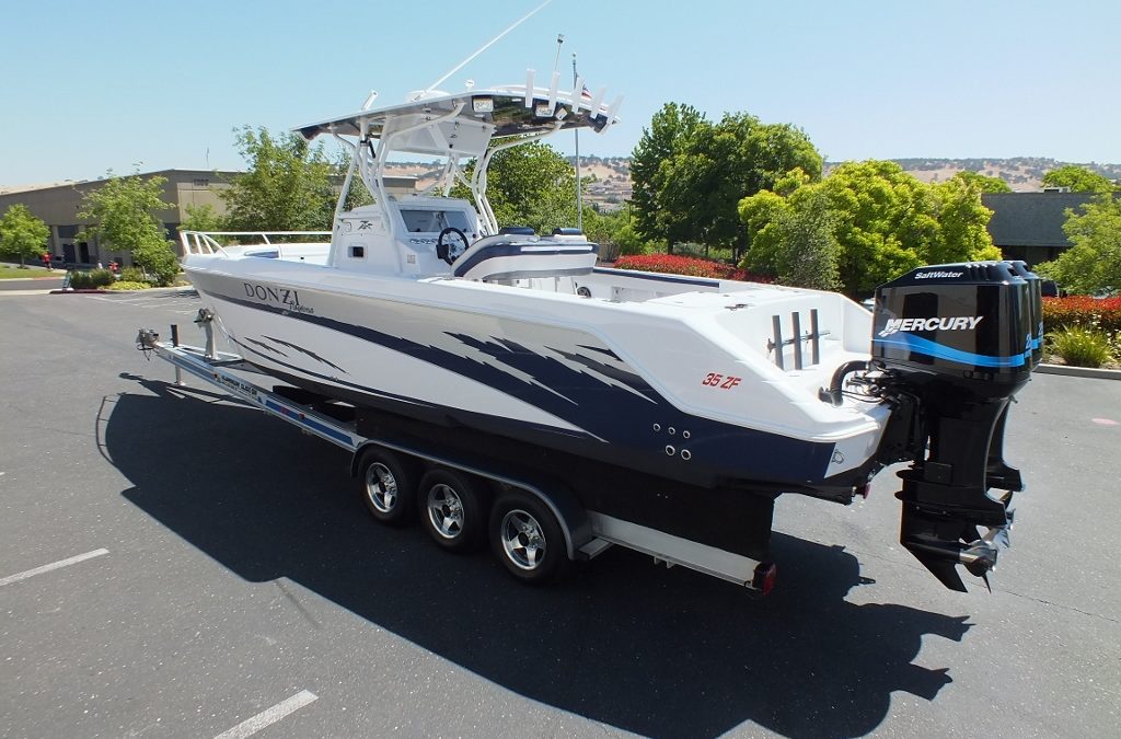 2003 DONZI 35 ZFC Daytona Center Console, SOLD!
