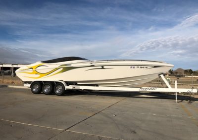 2007 Nordic 28 Heat Mid Cabin open Bow