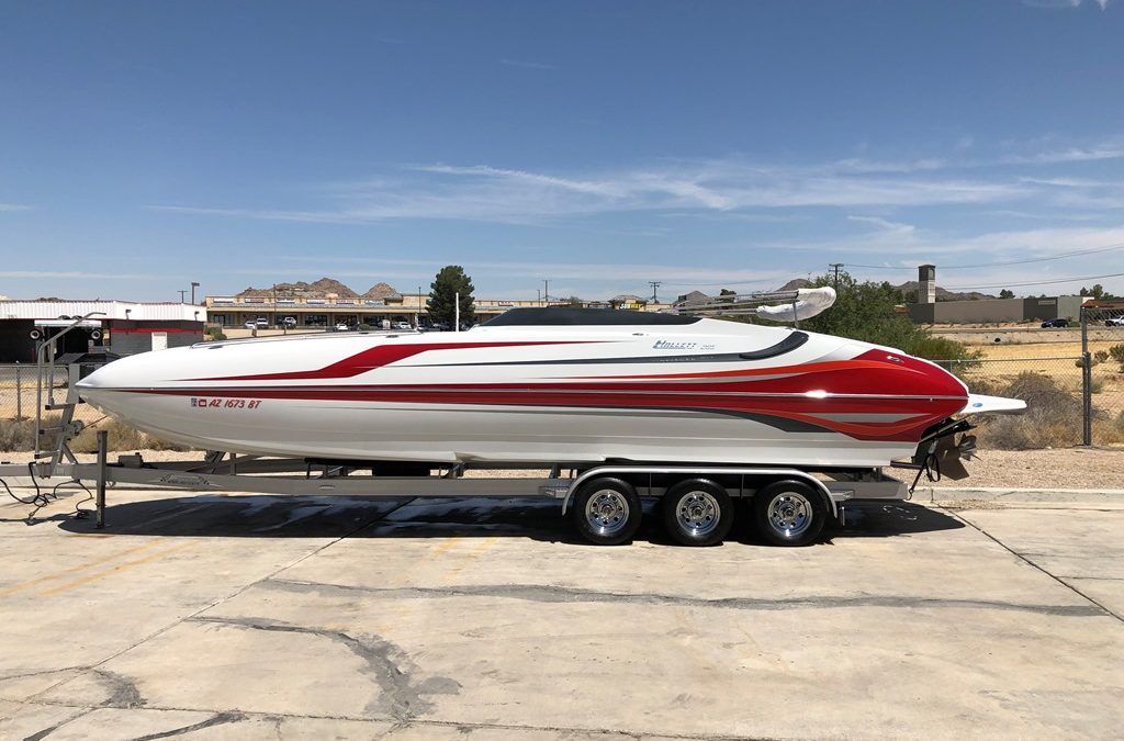 2014 Hallett 285 Deck Boat *Mercury Racing 525* Over 20K in factory upgrades