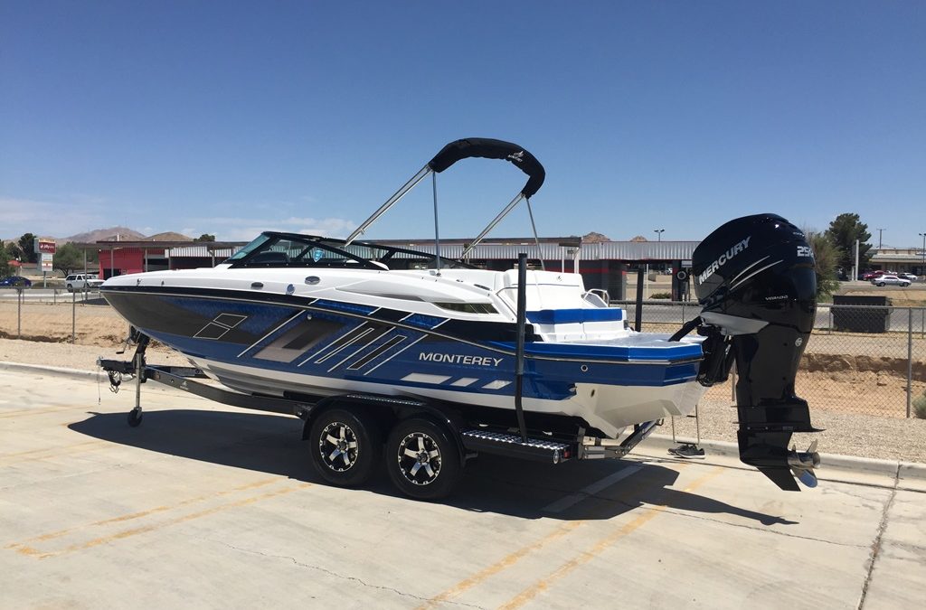 2018 MONTEREY M-45 DECK BOAT W/ MERCURY VERADO 250 SOLD..