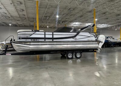 ******SOLD*****2021 Crest Continental 250 Tritoon *Loaded and Must See this deal! Mercury 400 Verado