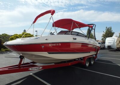 2008 Monterey 263 Deck with 8.1L duo prop ,SOLD!