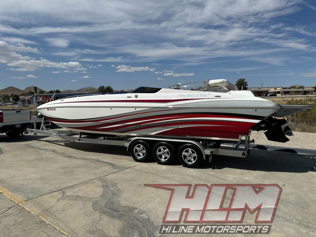 SOLD!!! SOLD!!! 2015 NORDIC 29 DECK *MERCURY RACING 600 SCI* ALL THE UPGRADES!