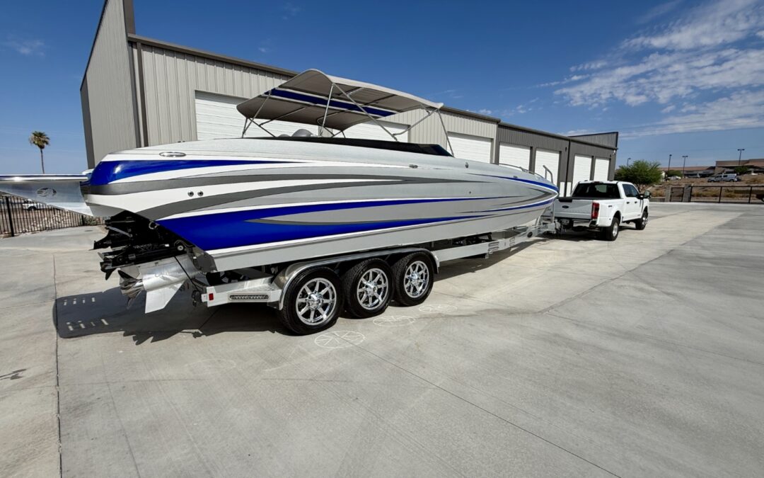 2020 Nordic 34 Deck -Twin Mercury Racing 600 SCI’s 180 hrs. Fully Capped and Only One on Market Anywhere!