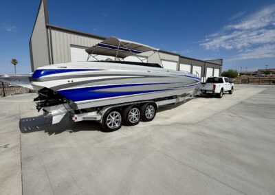 2020 Nordic 34 Deck -Twin Mercury Racing 600 SCI’s 180 hrs. Fully Capped and Only One on Market Anywhere!