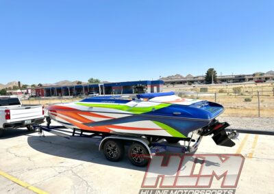 *SOLD!! 2014 LASER/ESSEX 25′ BLADE MCOB *MERCURY 8.2L H.O. 430 UPGRADE!!