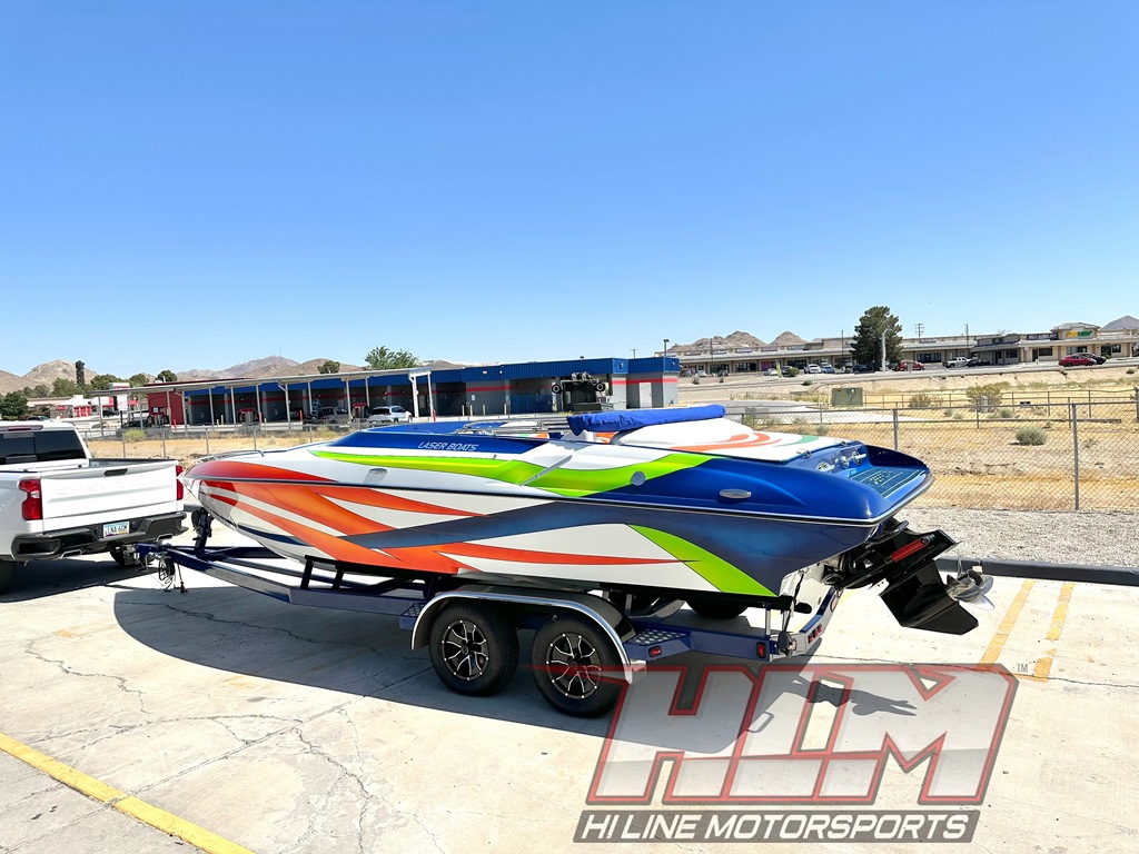 *SOLD!! 2014 LASER/ESSEX 25′ BLADE MCOB *MERCURY 8.2L H.O. 430 UPGRADE!!
