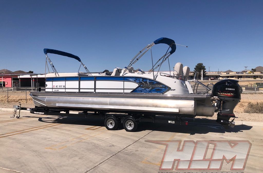 2015 Manitou SHP Explode 250 Tri-Toon *Yamaha 250 H.O 4- Stroke