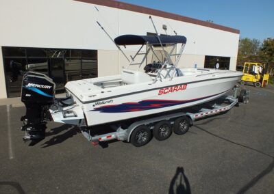 2000 30′ Wellcraft Scarab Sport Center Console, Twin Mercury 250’s !SOLD