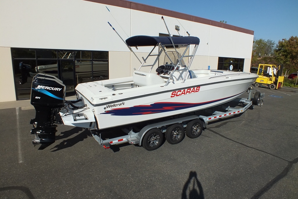 2000 30′ Wellcraft Scarab Sport Center Console, Twin Mercury 250’s !SOLD