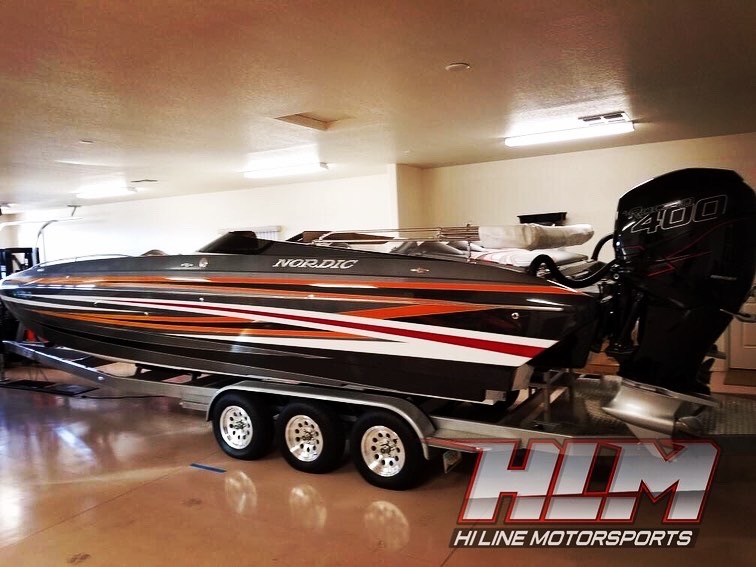 2016 Nordic Deck 29′ Deck Boat *Twin Mercury Racing 400R’s *SOLD!!!!